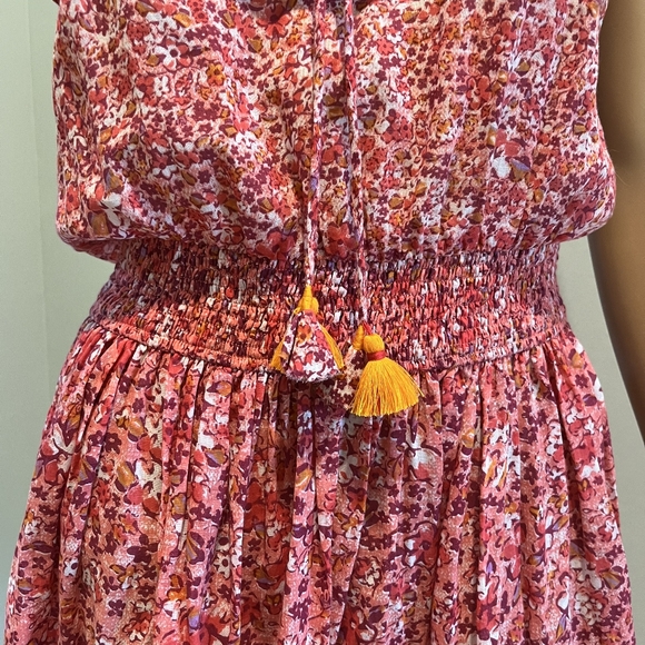 Poupette St. Barth Trina Ruffled Mini Dress Size XS New With Tags - Picture 10 of 16